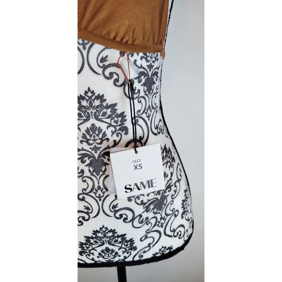 SAME LOS ANGELES BIKINY WOMENS Triangle Top Bronze SZ XSmall - Picture 5 of 7